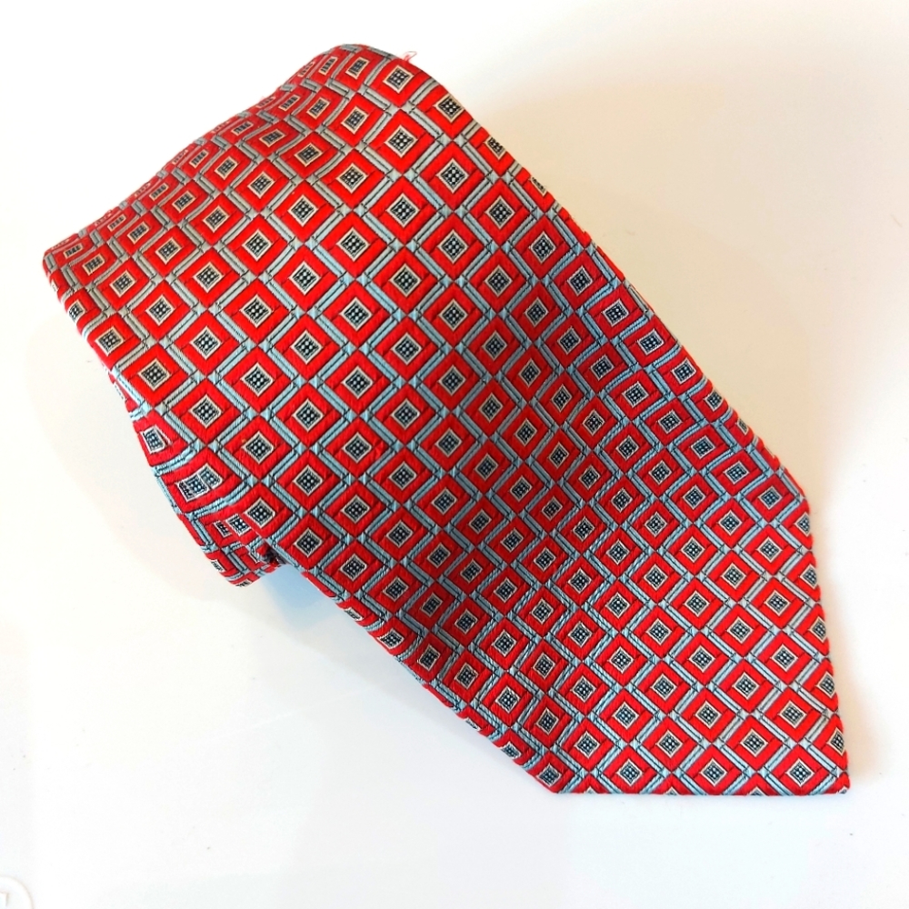 Men's Silk Neck Tie by Valentino